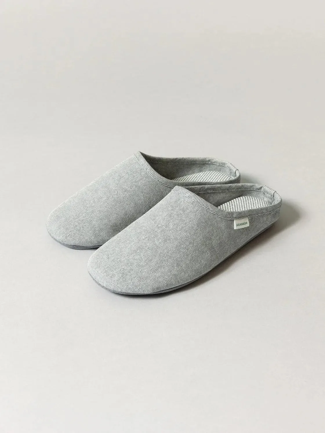SASAWASHI ROOM SHOES, GREY