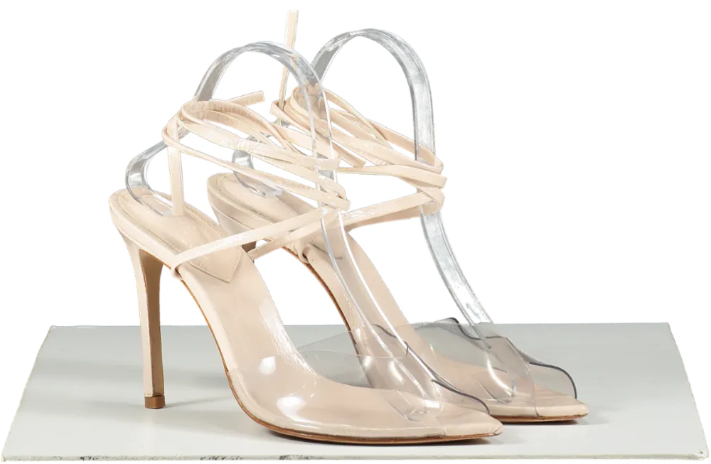 schutz Pink Desta Heel UK 6.5 EU 39.5 