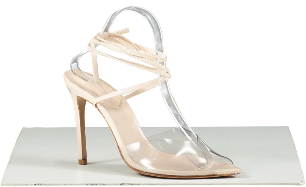 schutz Pink Desta Heel UK 6.5 EU 39.5 