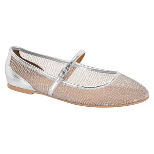 Silver Mesh Flats