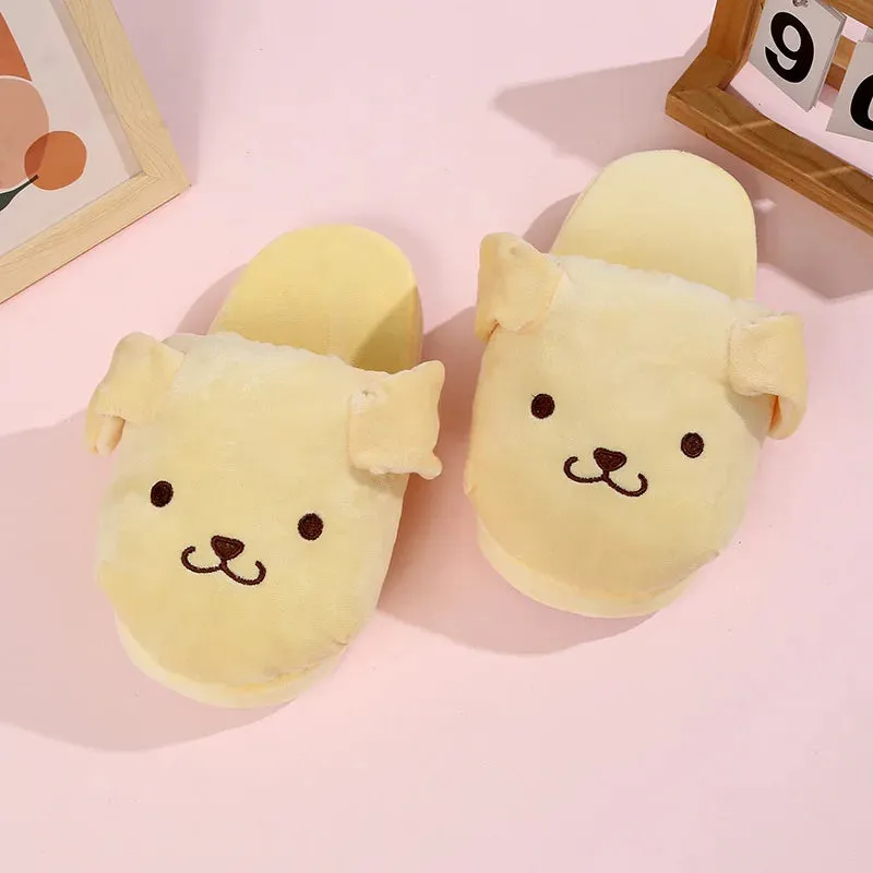 Slippers with movable ears