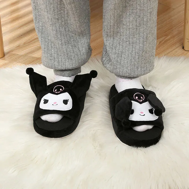 Slippers with movable ears