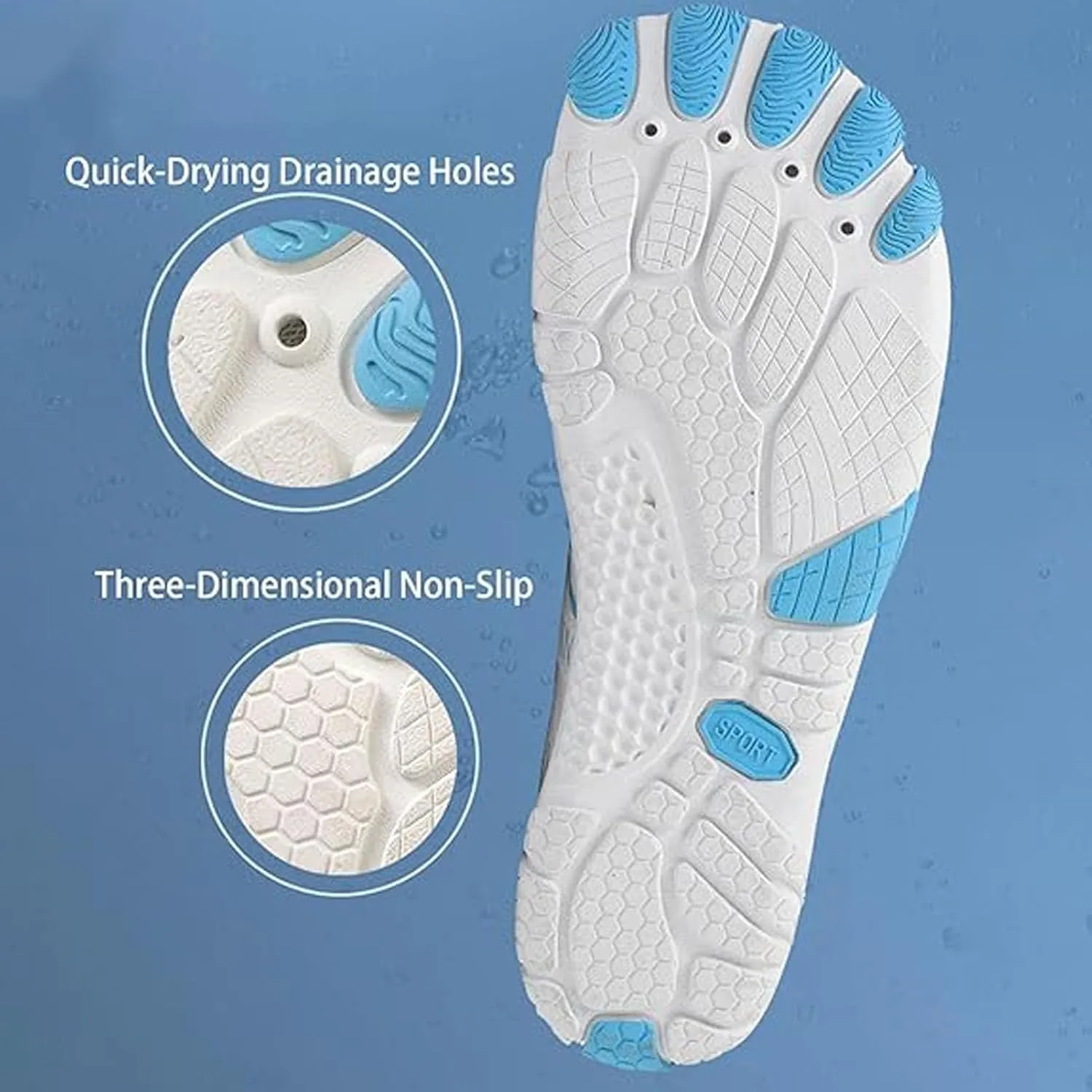 StoneLiquid Barefoot Shoes for Women Men, Grounded with Wide Toe Box, Hike Lightweight Footwear Shoes for Neuropathy