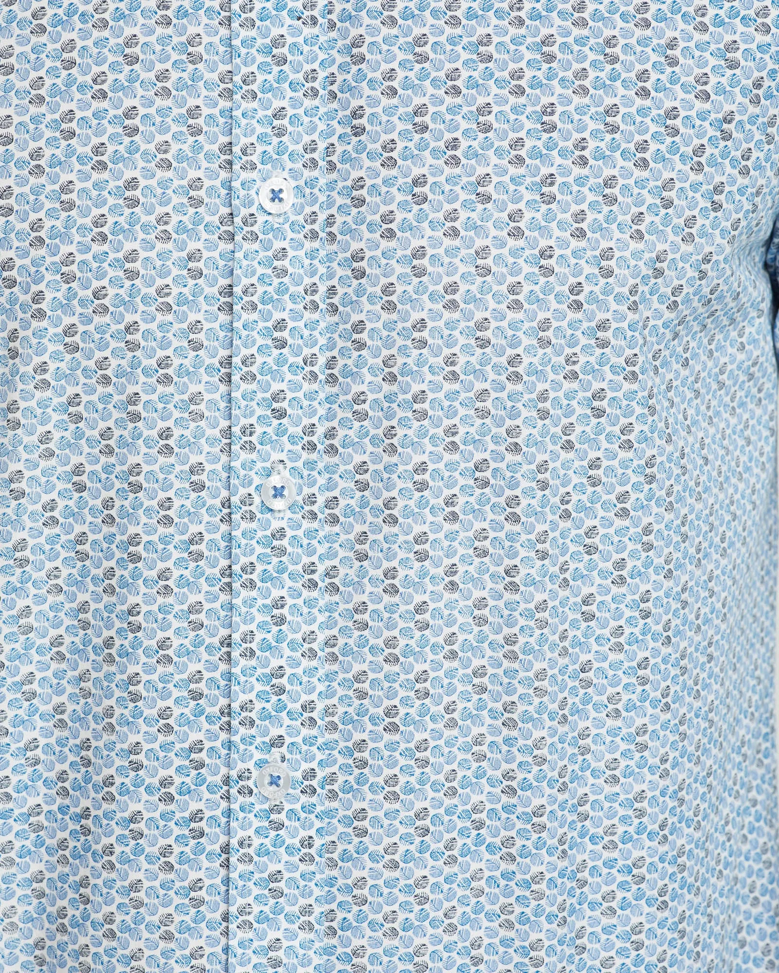Straton Leaves Print Shirt