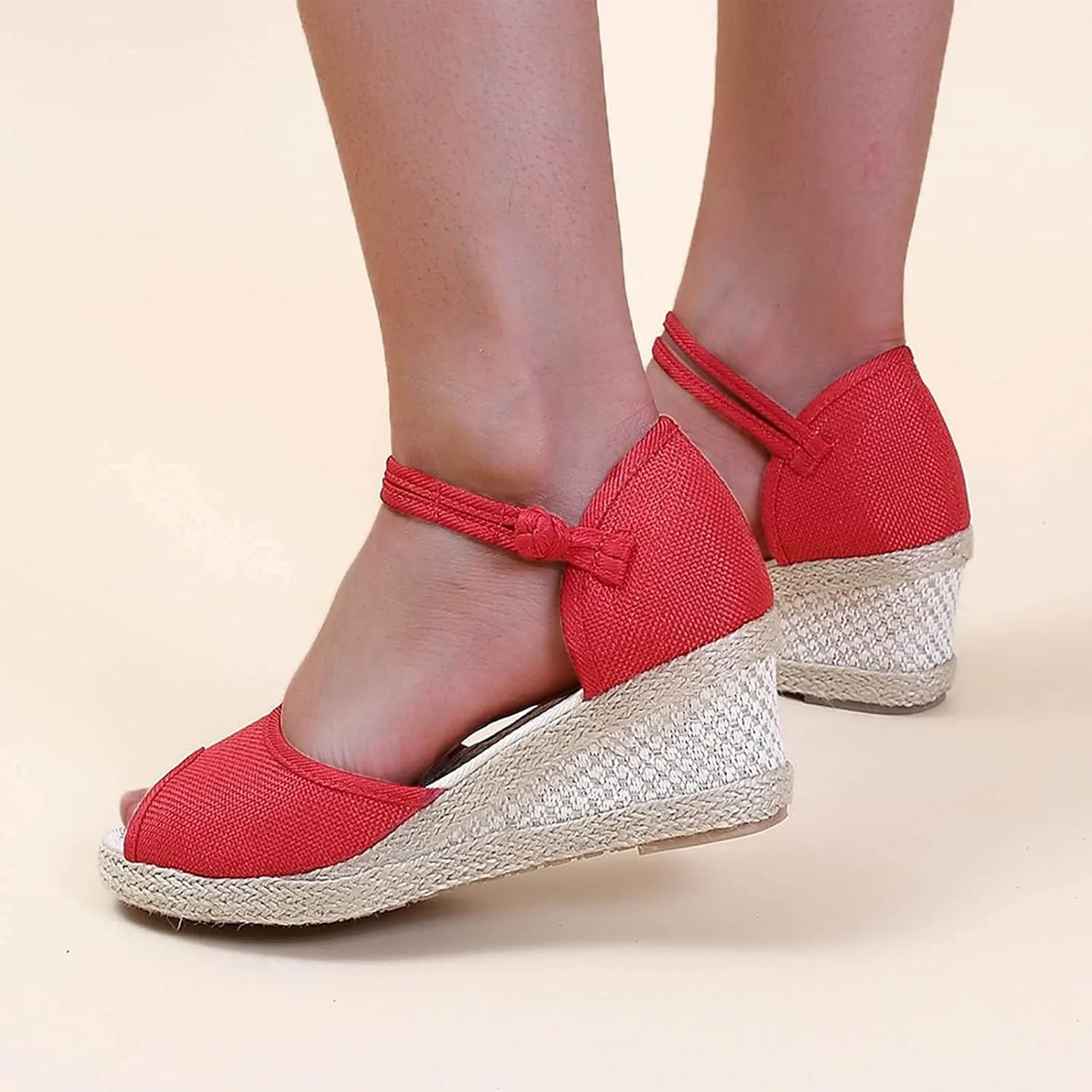 Summer Sandals for Women Breathable Slip on Orthopedic Sandals Roman Large Size Casual Outdoor Shoes