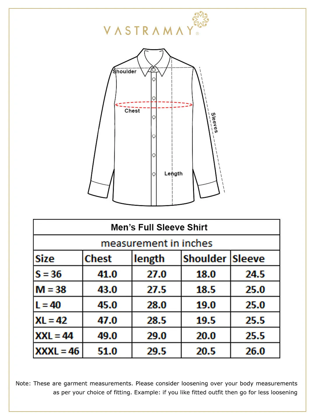 VASTRAMAY Men's Orange Silk Blend Ethnic Shirt