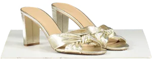 Veronica Beard Metallic Ganita Knot Front Sandal UK 8 EU 41 