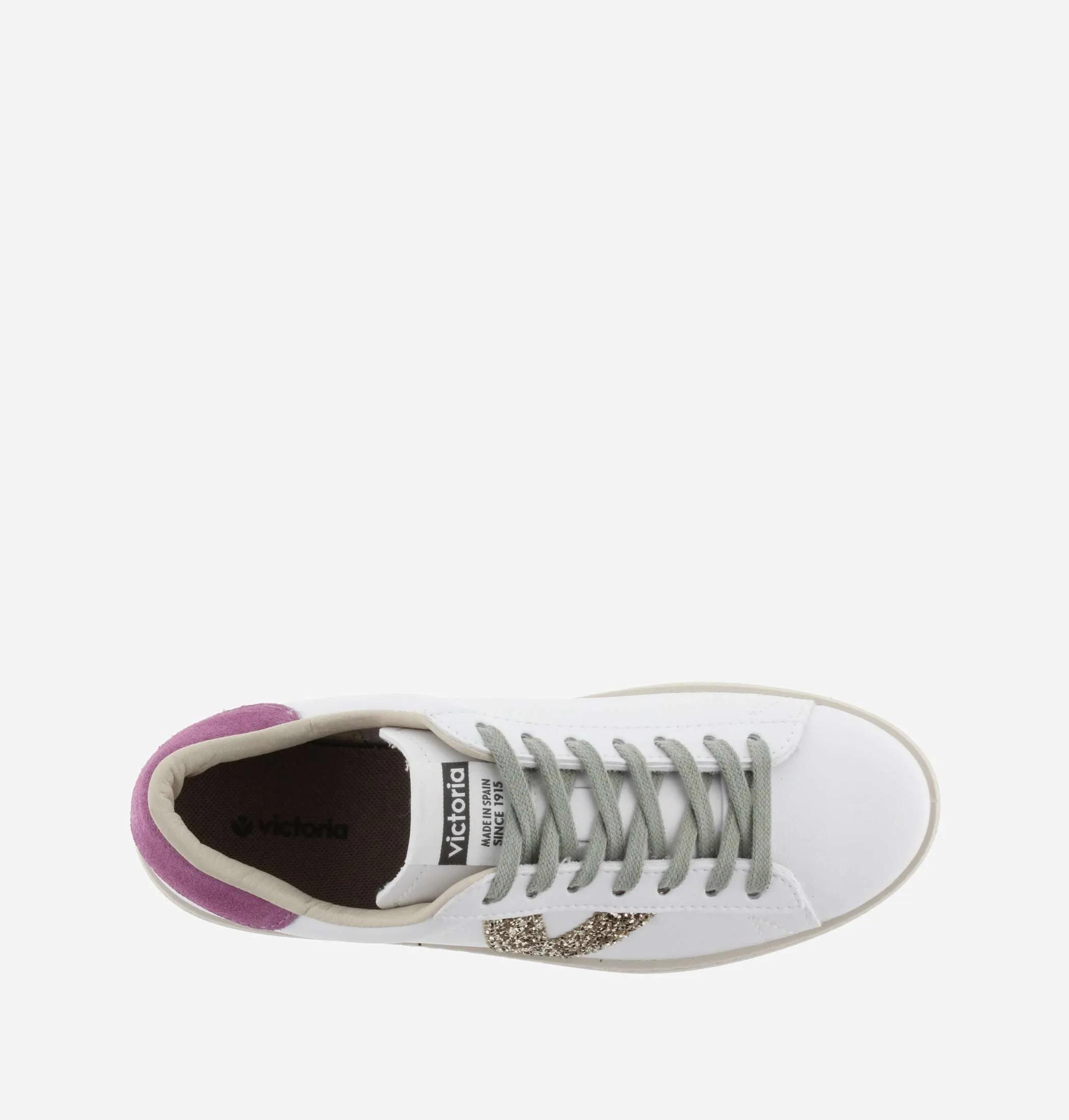 Victoria Fuchsia and Glitter Trainer|1126194FU