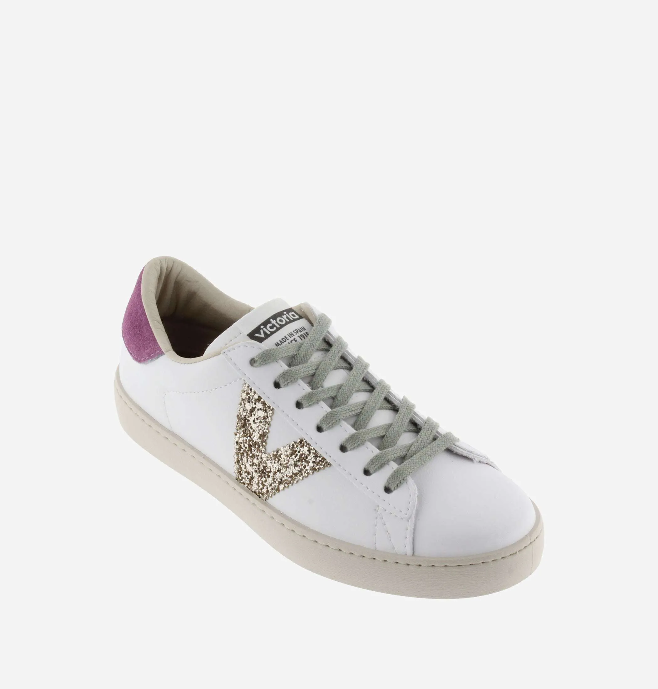 Victoria Fuchsia and Glitter Trainer|1126194FU