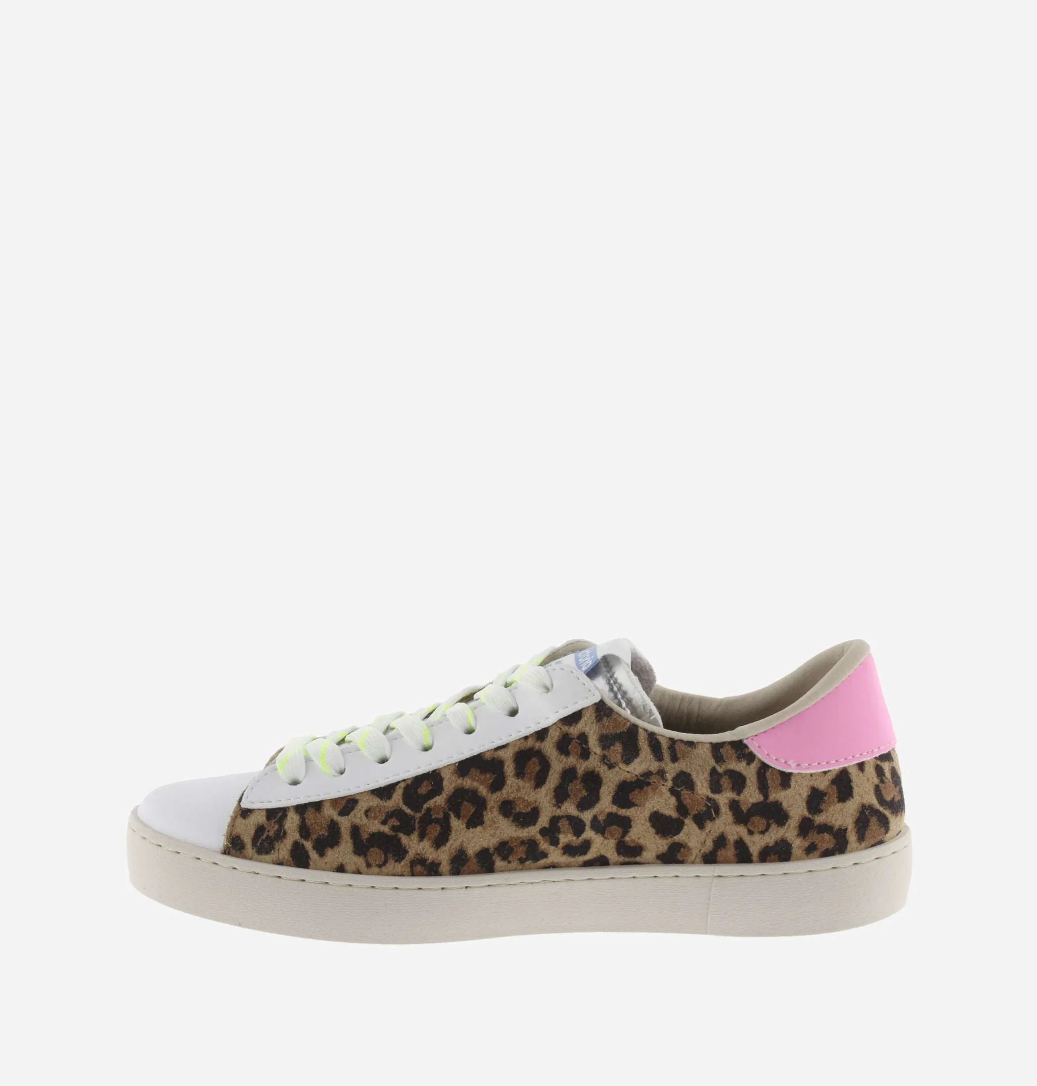 Victoria Leopard, Pink and Glitter Trainer|1126214LEO