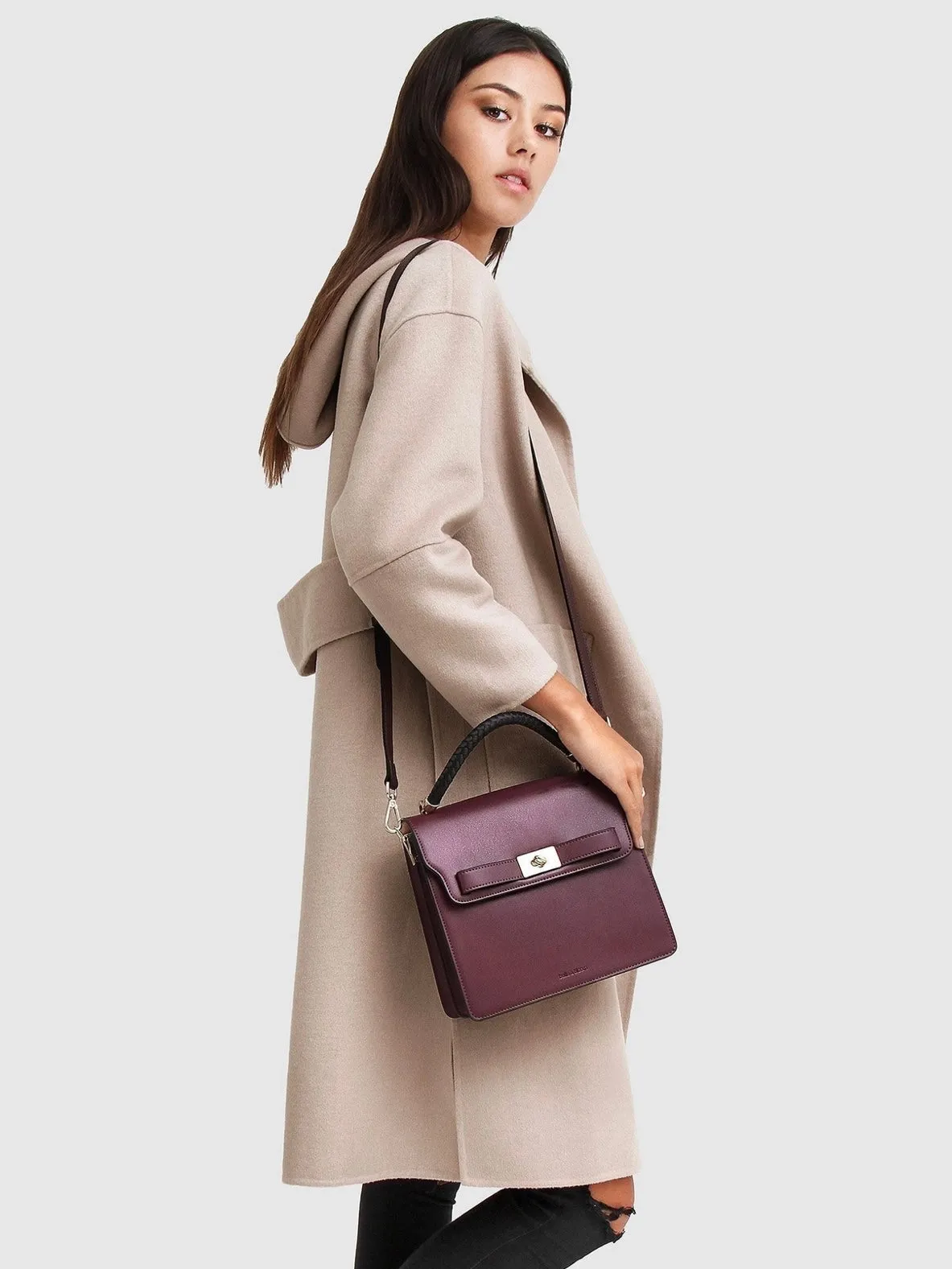 Walk This Way Oversized Coat