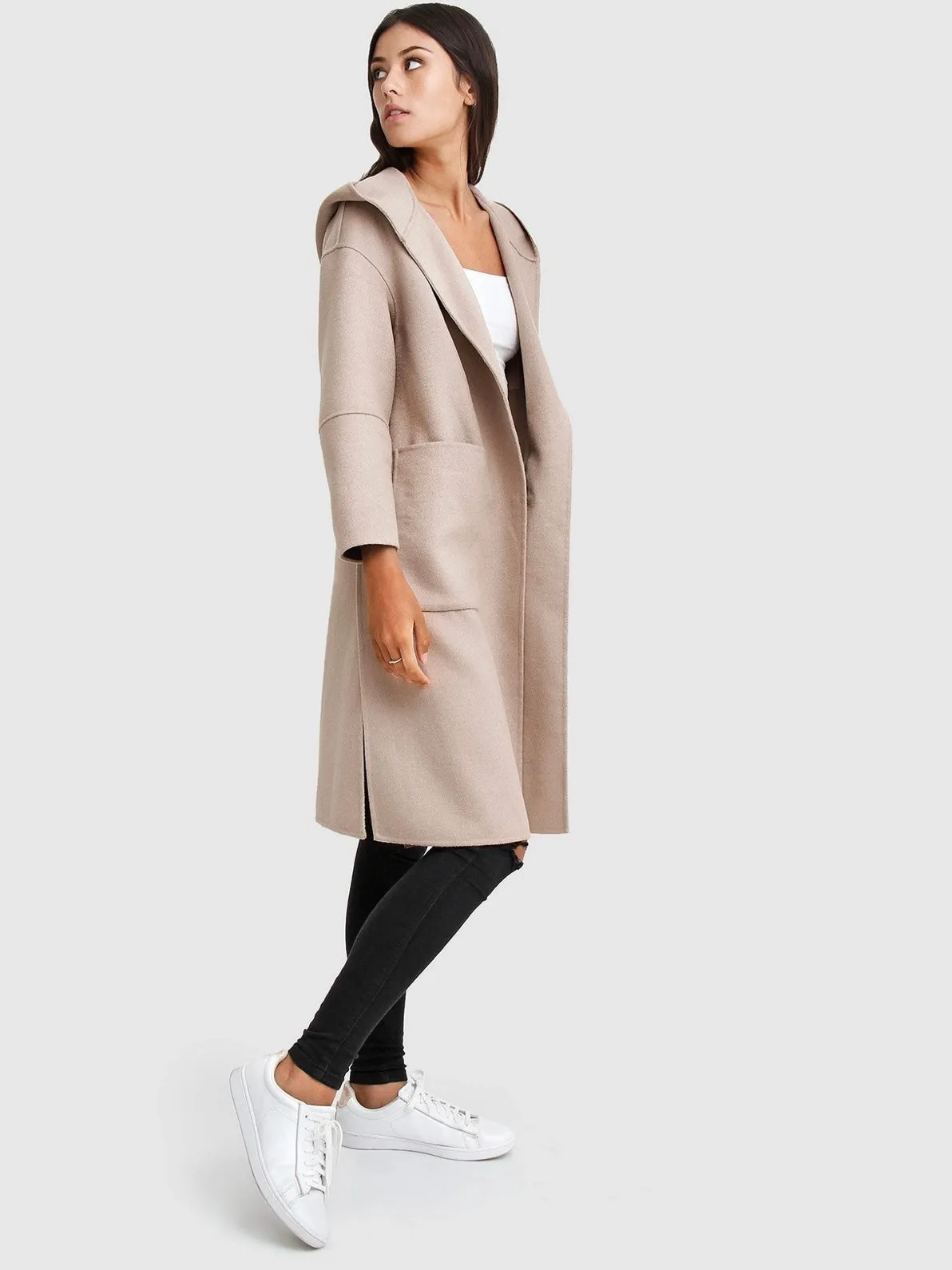 Walk This Way Oversized Coat