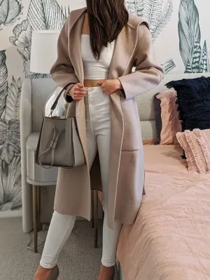 Walk This Way Oversized Coat