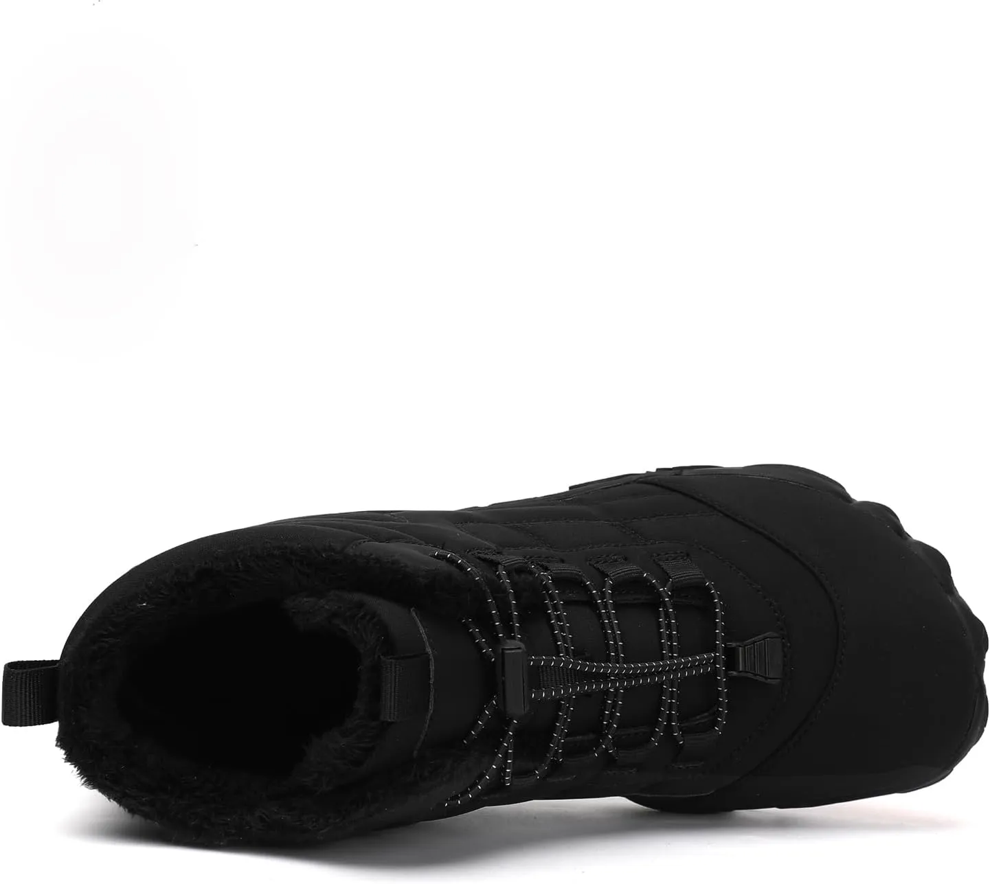 Women Barefoot Shoes Mens Minimalist Wide Toe Box Trail Runner Padded Warm Casual Hiking Cotton Shoes