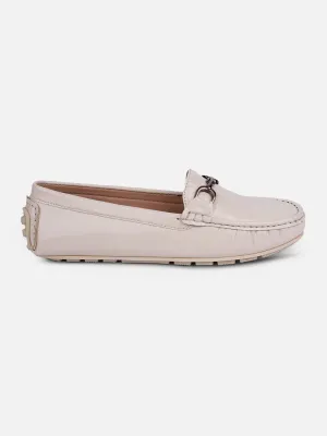 Women's Cream Soft & Flexy Loafers (IU2006)