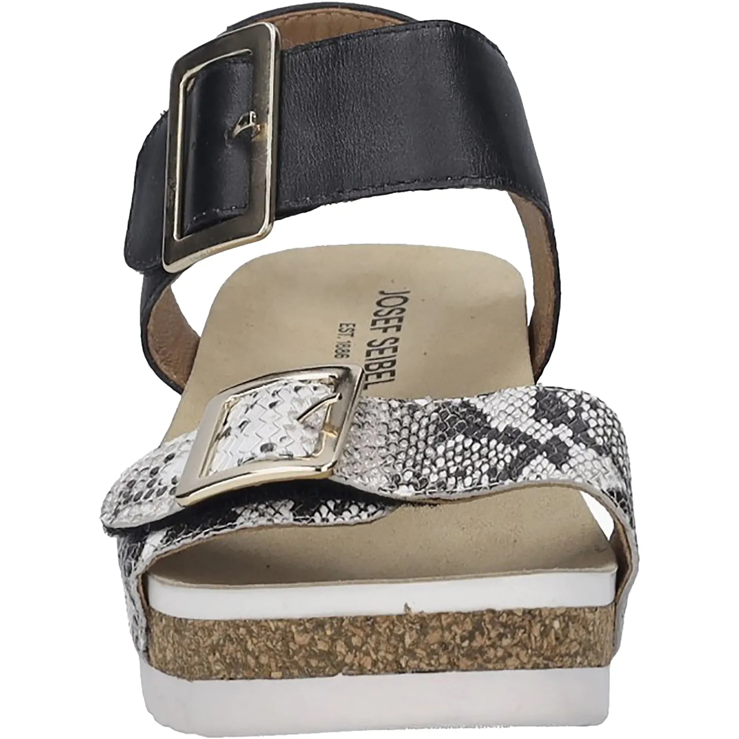Women's Josef Seibel Quinn 02 Black Snake