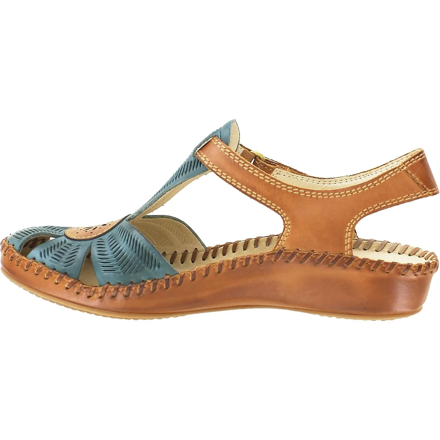 Women's Pikolinos Puerto Vallarta 655-0575 Petrol Leather
