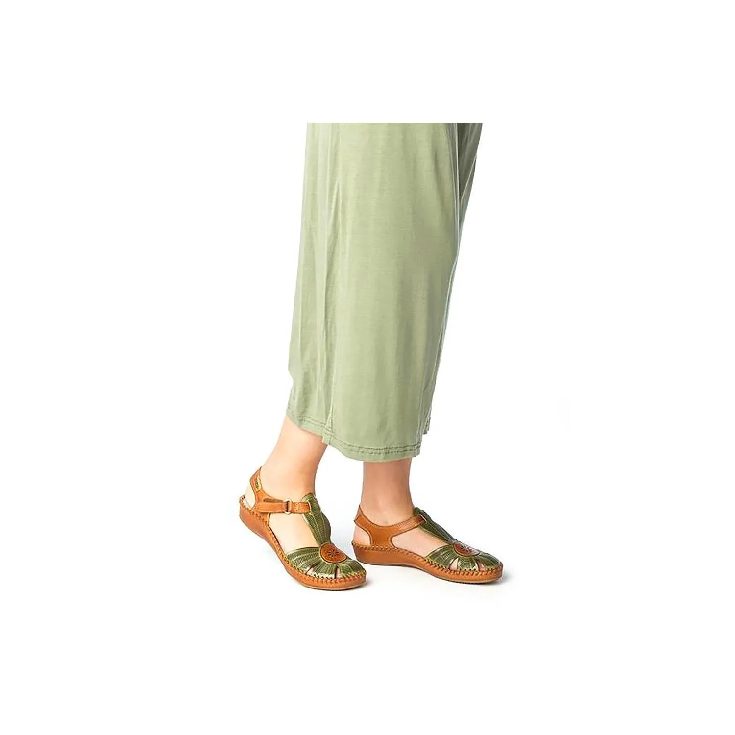 Women's Pikolinos Puerto Vallarta 655-0575 Petrol Leather