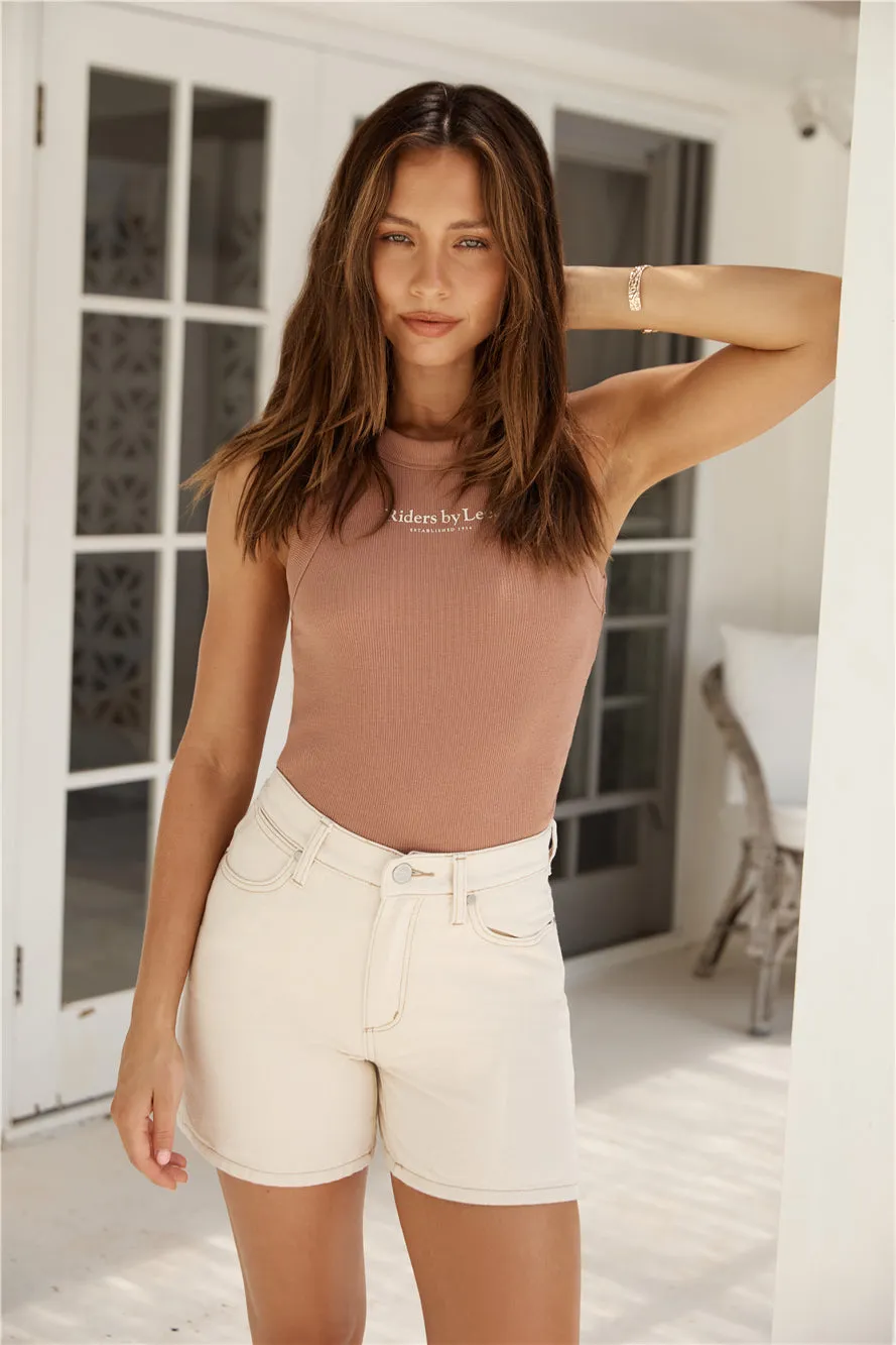 WRANGLER Mid Vintage Straight Short Natural Seed